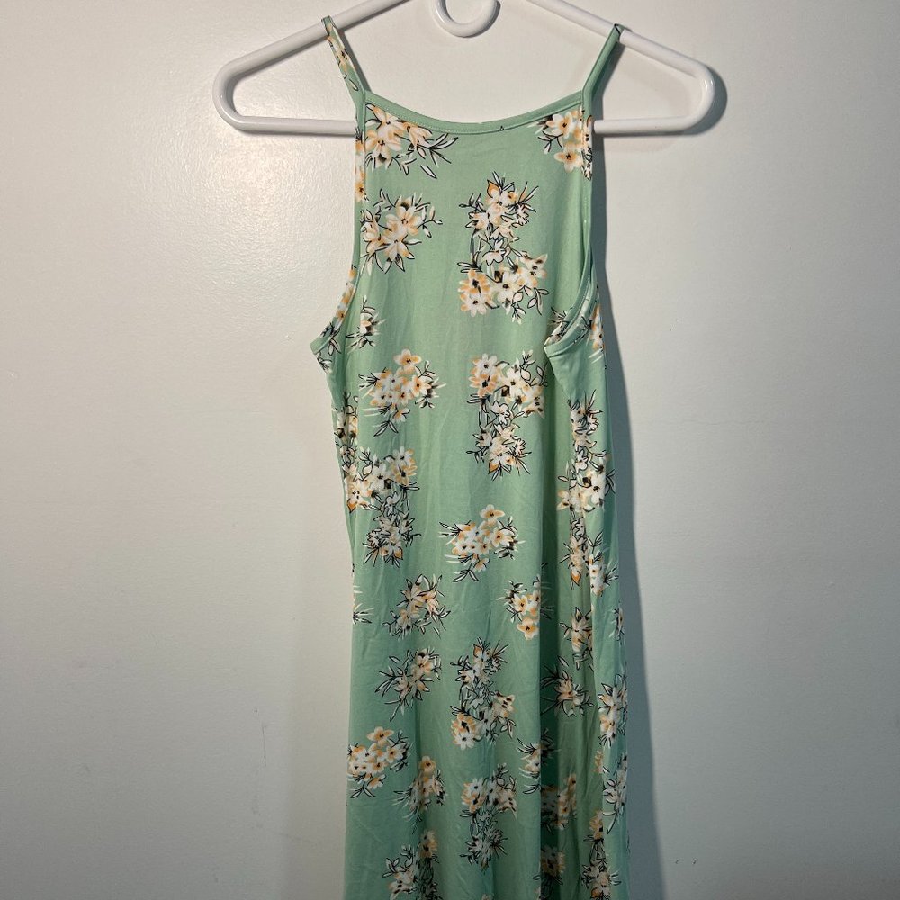 Soft Shirt Floral Dress